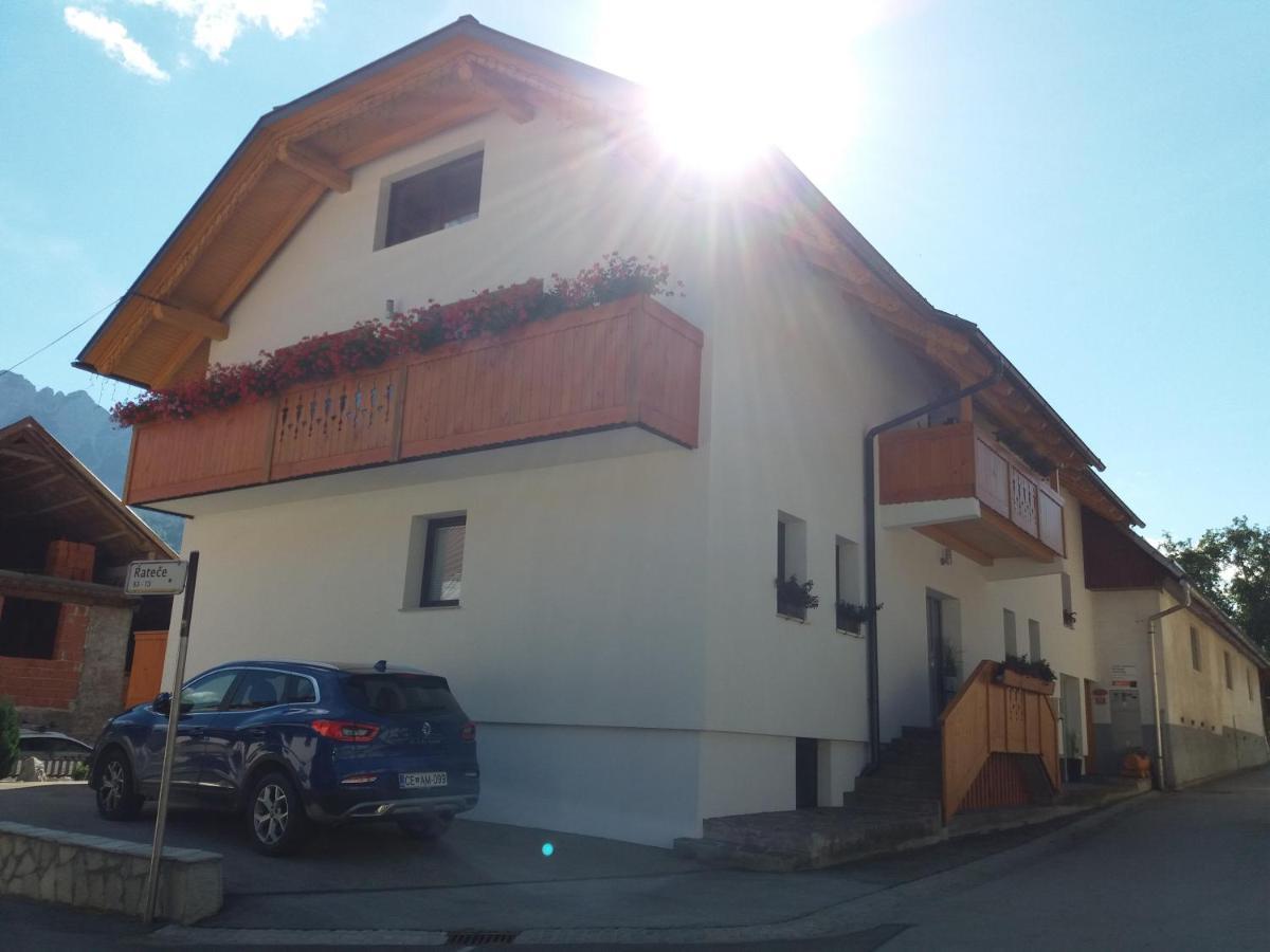 Apartmaji Luka Apartman Rateče Kültér fotó